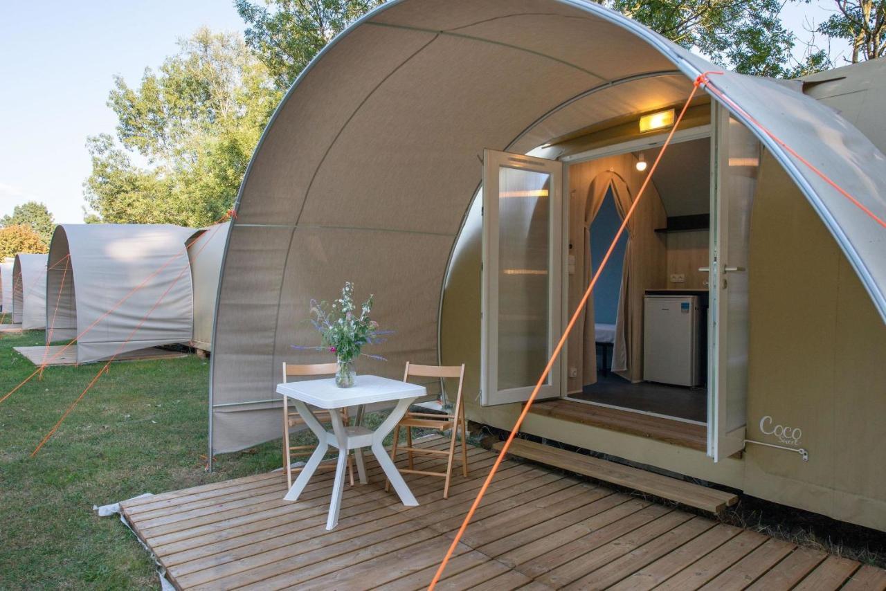 Camping Aux Rives Du Soleil Pont-de-Vaux Buitenkant foto